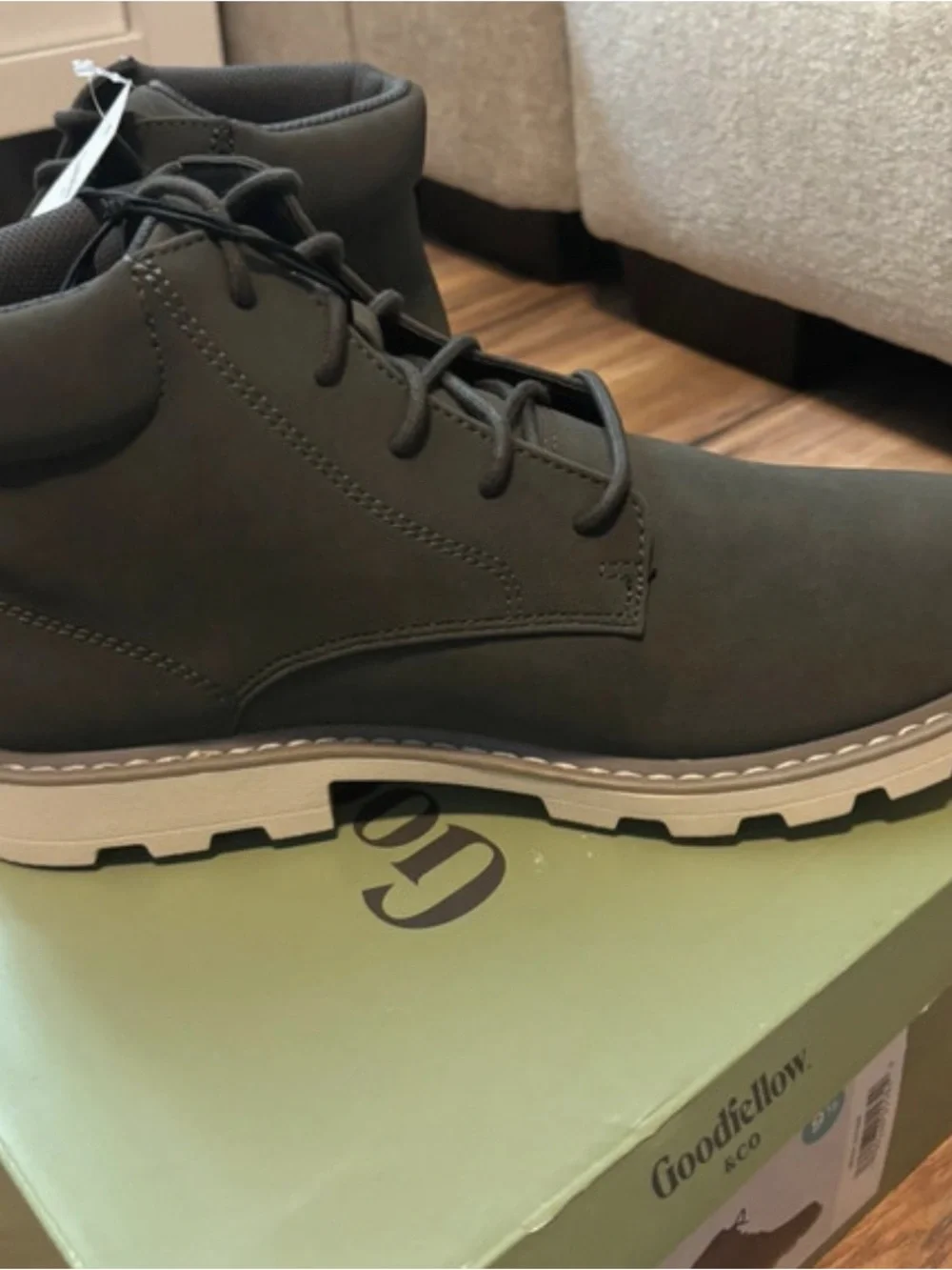 Goodfellow & Co Men’s Charcoal Chukka Boots